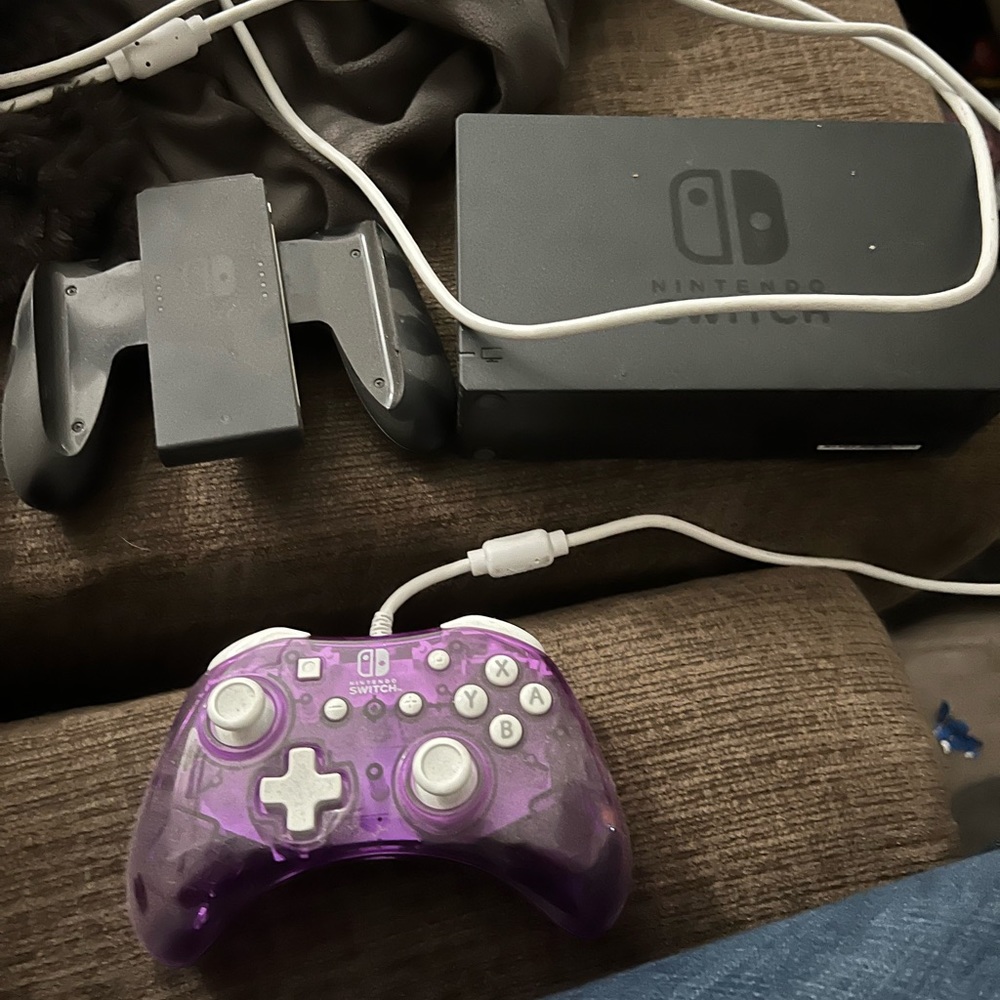 Like New, Barely Used Nintendo Switch with Games and Case